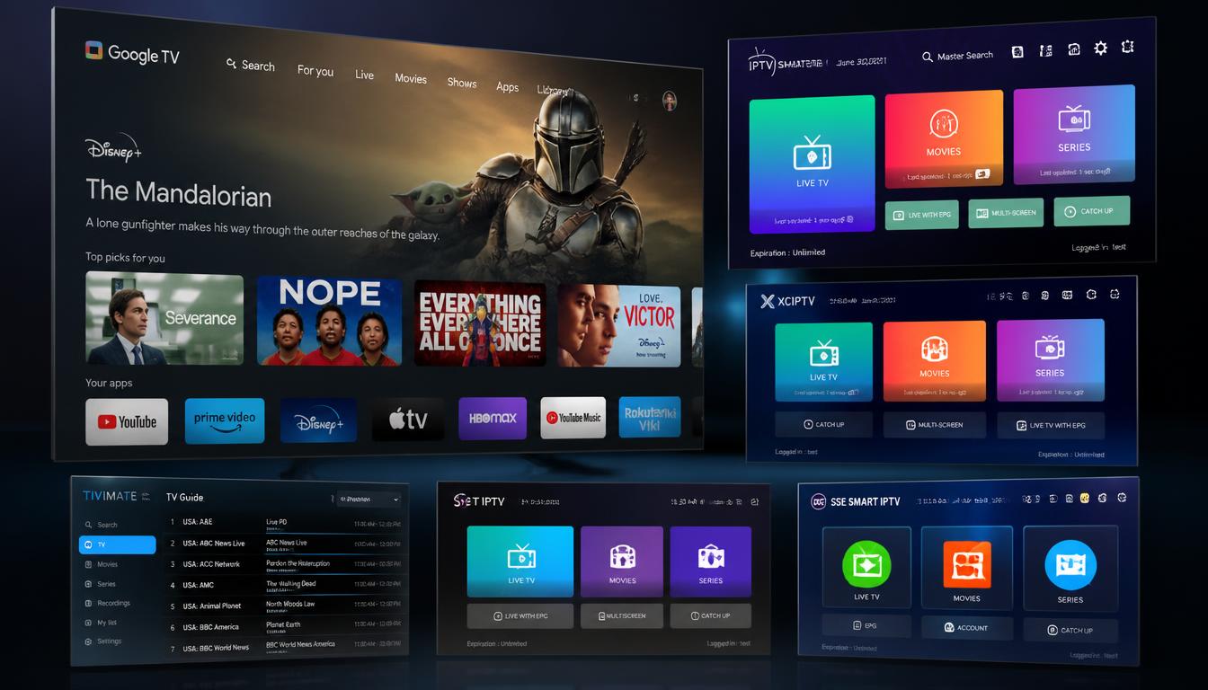 Comparativa de las mejores apps IPTV de 2026: TiviMate vs Smarters vs IBO